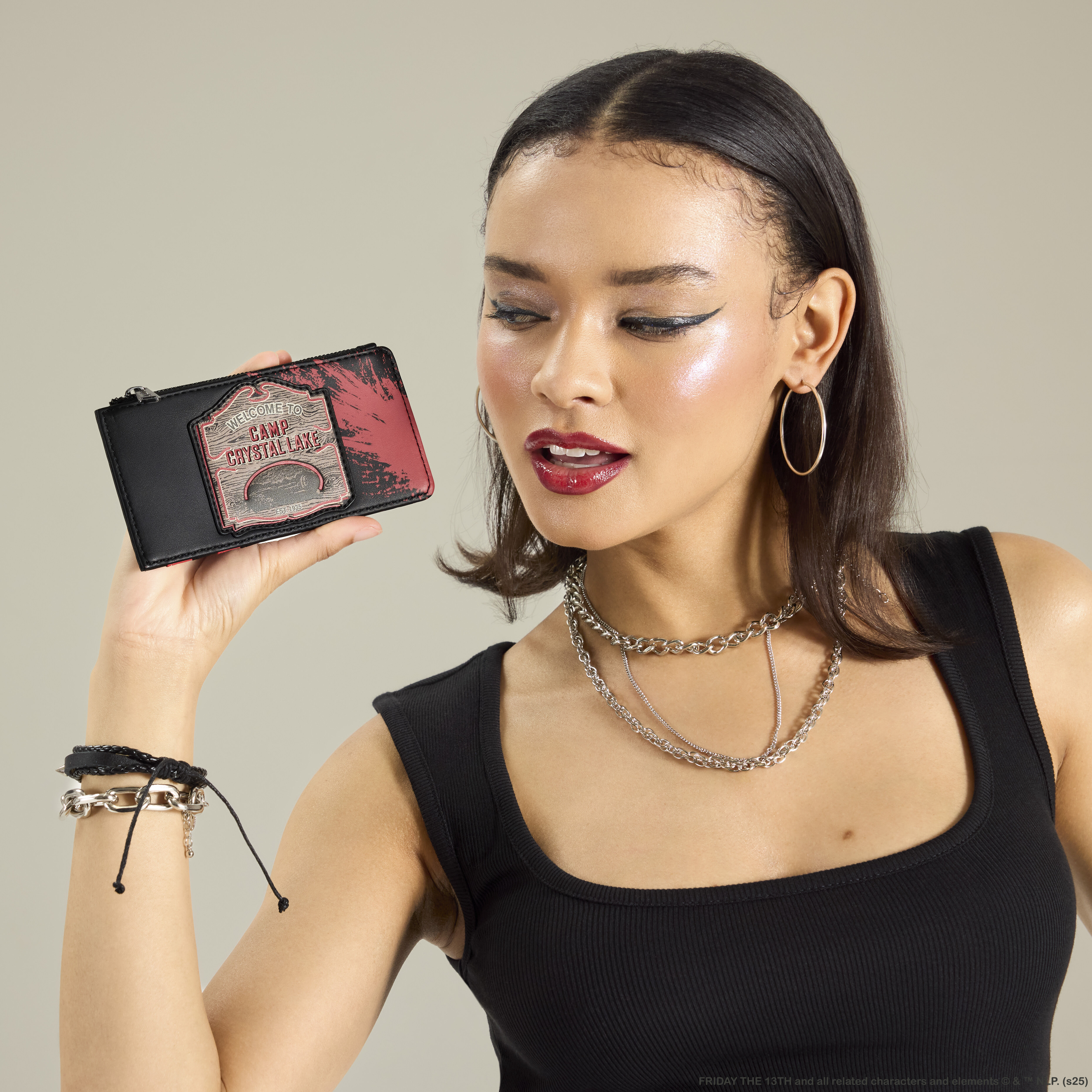 Friday the 13th Camp Crystal Lake Large Card Holder | Loungefly